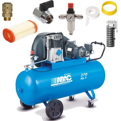 КОМПРЕСОР КОМПРЕСОР ABAC PRO A39B 270L CM3 230V