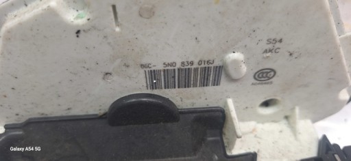 Schloß Tür VW Tiguan 02- rechts heck 5N0839016J