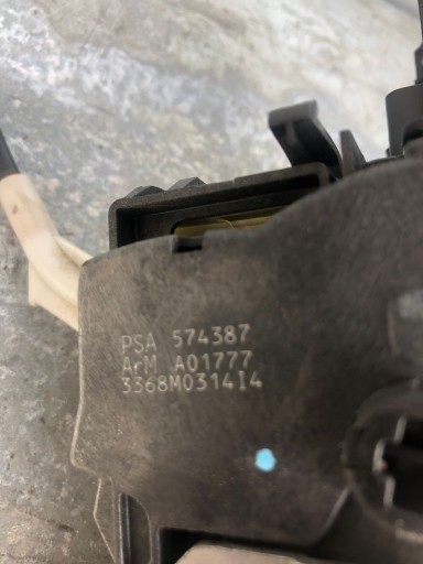 lock door right front C5 III 574387