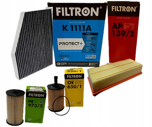 650/1 - Комплект фильтров FILTRON VW GOLF V VI AUDI A3 TDI
