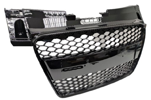 AUDI TT 06-РЕШІТКА РАДІАТОРА RS ТЮНІНГ ЛОГОТИП