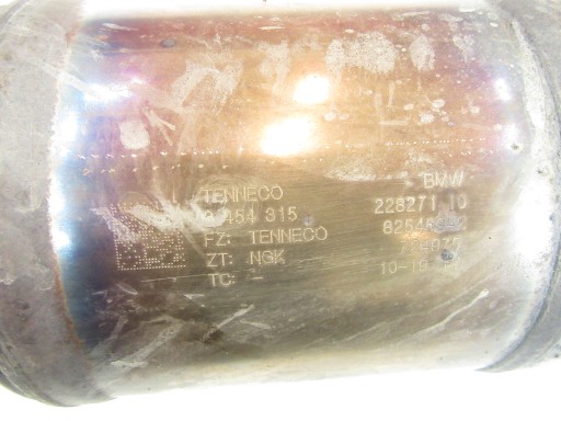 of a filter, czastek stalych DPF BMW F39 X2 F40 F45 F48 X1 MINI F54 F60 B38 1.5