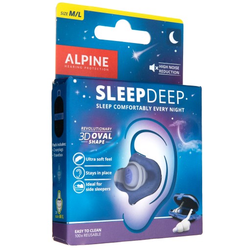 Alpine SleepDeep Stopky na spaní Měkké za 417 Kč - Allegro
