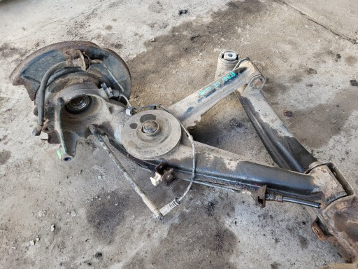 Bmw e36 купе на поперечных рычагах задний задний левый диск