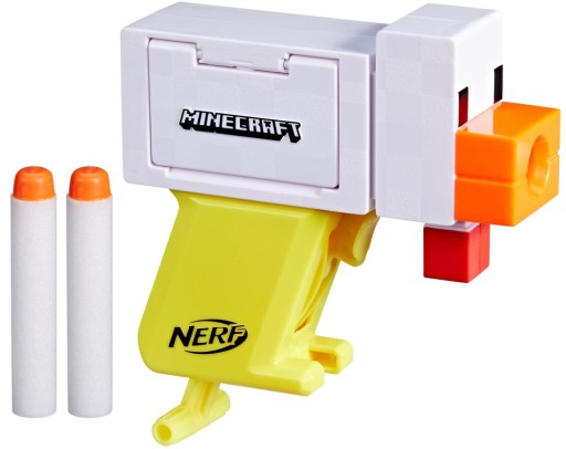 NERF Microshots Launcher Minecraft Chicken F7968