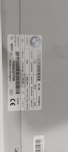 BMW F34 модуль заслінки БУ 7 410 612