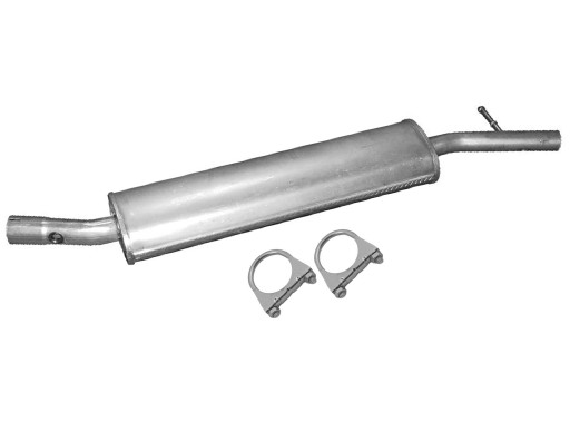 0231 - Dacia DUSTER- (4x4 ) - 1.6 бензиновий-передній глушник + Хомути