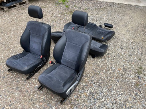 MERCEDES ML W164 LIFT seat seats front seat rear part ALCANTARA EL. GRZANE EU