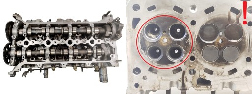 testata motore Toyota Lexus 2.2 16V D4D 2AD 2