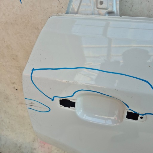 AUDI Q5 8R 8R9 08- Tür rechts heck hinten