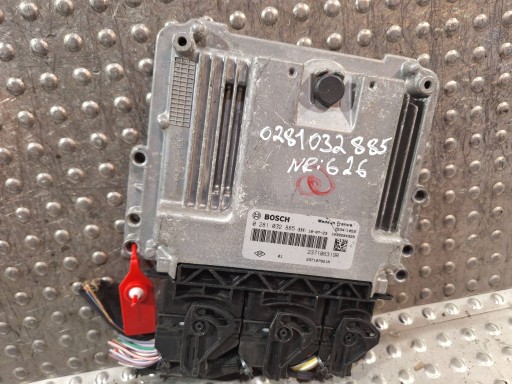 computer 0281032885 237106319R 237107921R RENAULT KANGOO II 1.5 DCI