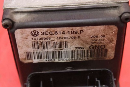 Pompe ABS 3C0614109P VW PASSAT CC 2.0 TDI 140 KM 08-12