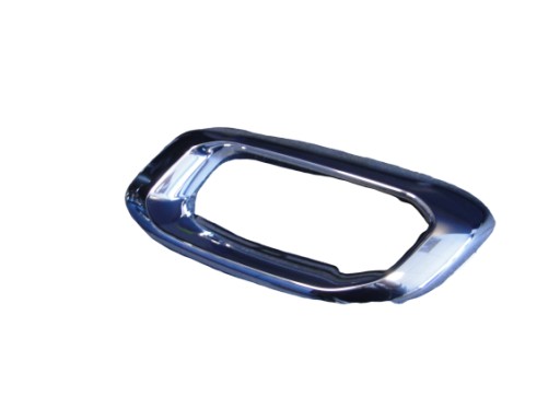 A1678856900 - MERCEDES GLE 167 РАМКА ХРОМ ЛІВИЙ ЗАДНІЙ БАМПЕР