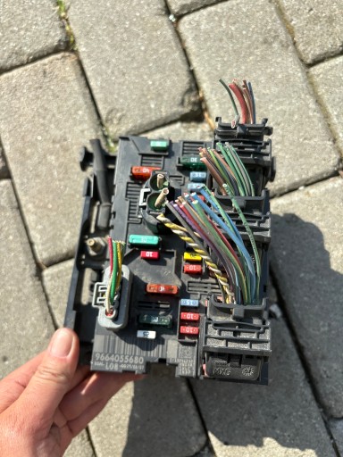 Citroen c4 picasso 06- 1.6 блок предохранителей hdi модуль bsm 9664055680