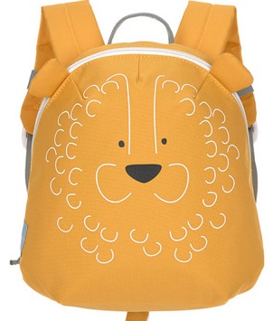 Однокамерний рюкзак для дитячого садка Lassig Хлопчики, Дівчата Відтінки помаранчевого, Відтінки жовтого та золотистого