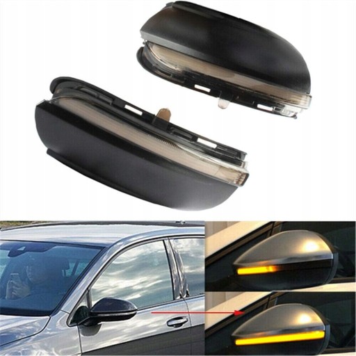 6 2008-16 - Динамічні поворотники дзеркал VW GOLF VI mk6