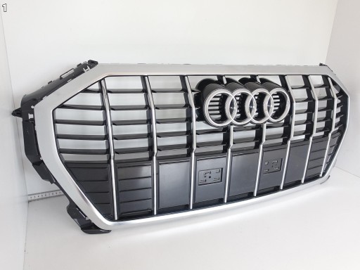 AUDI Q3 II F3 83A S-LINE 18- grid grill grille W bumper front