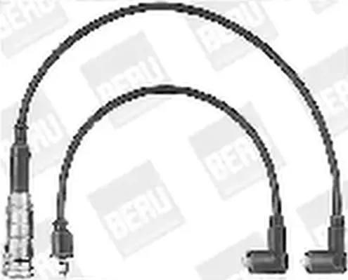 Кабелі запалювання zef406 beru by driv mercedes