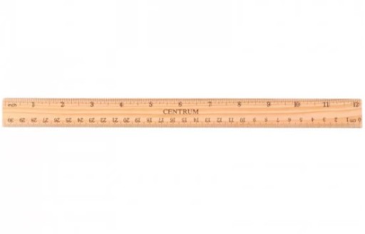Лінійка дерев'яна 30см Centrum 80942