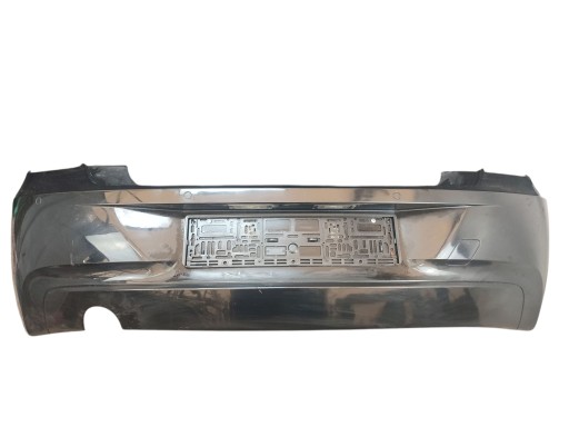 bumper rear part rear complete PDC BMW F20 LAK: SCHWARZ II 668 (11-15)