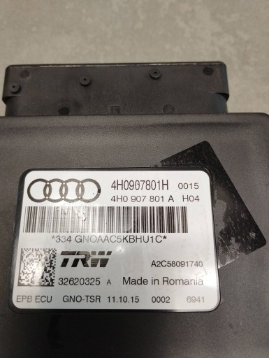Audi A7 4G module electric brake 4H0907801A