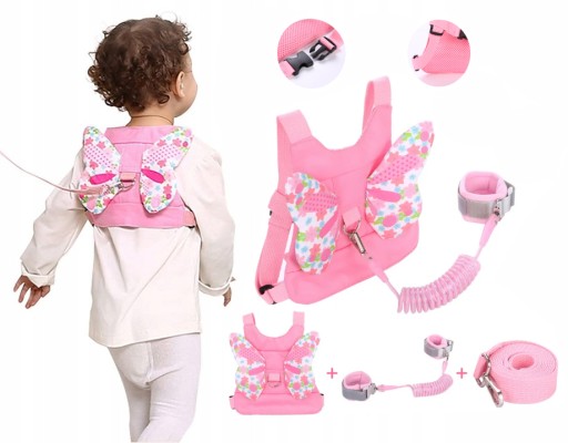 Ремені для навчання ходьбі Ремені безпеки відтінків рожевого