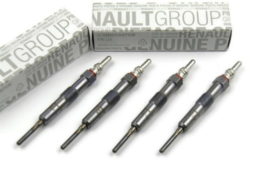 110654876R - Свечи накаливания 4 шт. renault captur megane iii laguna iii 1.5 dci orig