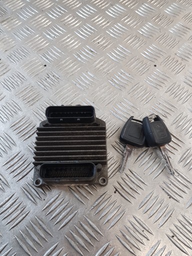 control unit of the engine 16250009 + 2 KLUCZYKI OPEL ZAFIRA A 1.6B 00R- EUROPA