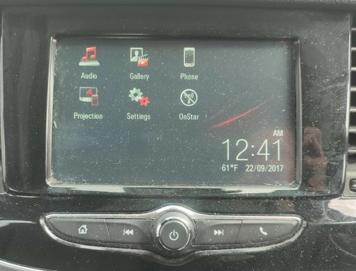 RADIO navigazione NAVI EKRAN OPEL MOKKA X 42554571