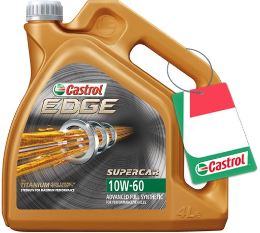 CASTROL EDGE SUPERCAR TITANIUM FST 10W60 4л.