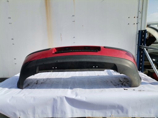 VW GOLF IV bumper rear part rear red