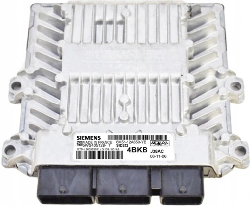 Эбу компьютера ford 1.8 6m51-12a650-yb 5ws40512b-t 4bkb