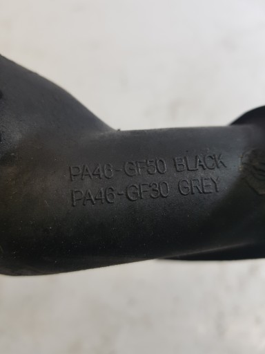 pipe wiring of the intercooler tube XF PA46-GF50 3.0 D PA46-GF50