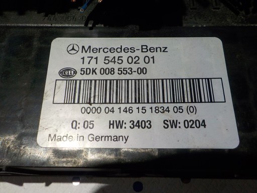 MERCEDES-BENZ CLC modul SAM 1715450201 5DK08553-00