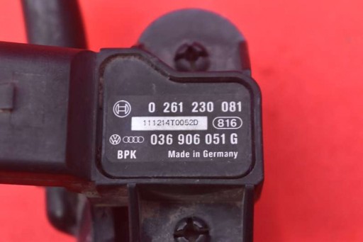 sensore pressione W KOLEKTORZE 036906051G VW TOUAREG 2 II 7P 3.0 TDI 245 KM