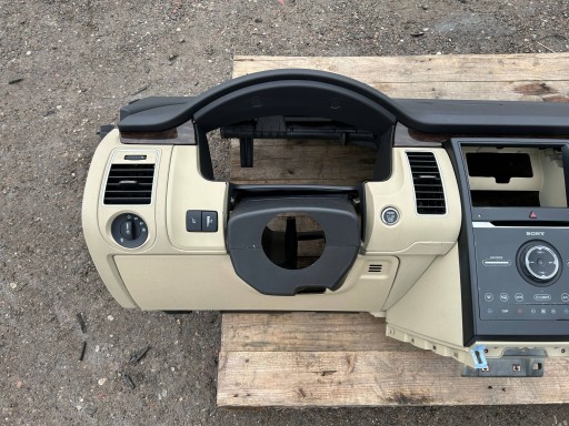 dashboard instrument panel console cockpit airbag powietrzna airbag Ford Flex 2013