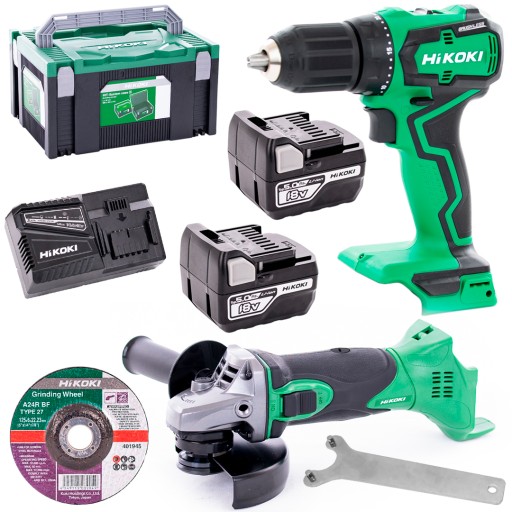 Комбо 2 18В g18dsl2 125мм отвертка DV18DD HiKOKI