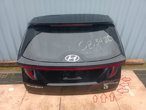 1.6 - Hyundai tucson iv 21- клапан багажного отделения tcm камера 1.6h сша