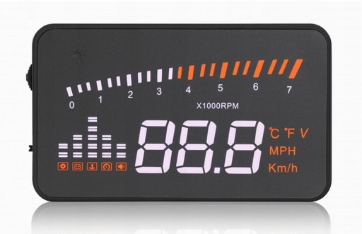 Дисплей на лобовое стекло HUD Head up display для автомобиля