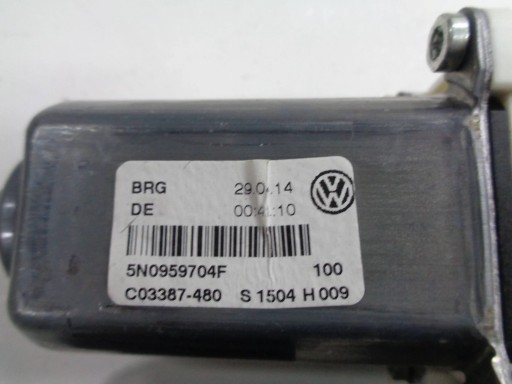 VW TIGUAN 5N mini motor windows right rear part 07-16R