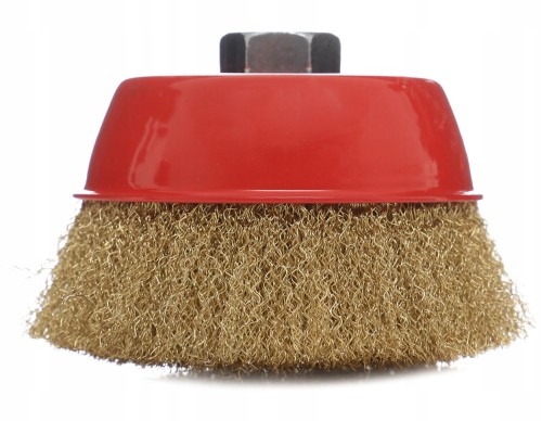 Латунна дротяна щітка 75mm M14