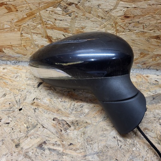 FORD FIESTA MK7 09-17R mirror right 6 PIN colour black G9