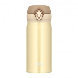 Термокружка мобільна - кремове золото 350мл, Термос