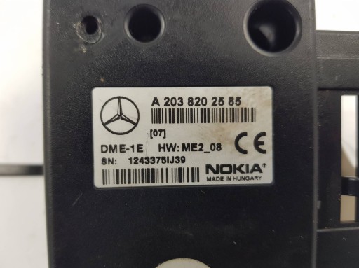 modulo TELEFONU A2038202585 MERCEDES - BENZ CL 500