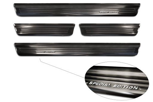 NISSAN QASHQAI III БОКОВЫЕ НАКЛАДКИ, СТАЛЬНЫЕ БОКОВЫЕ НАКЛАДКИ