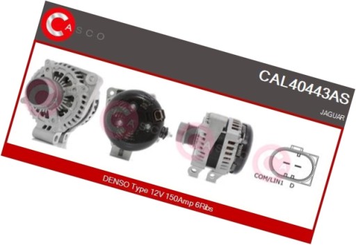 Генератор 12в 150а - casco cal40443as