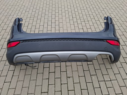 bumper rear part rear complete PDC bundle HYUNDAI SANTA FE III W8U