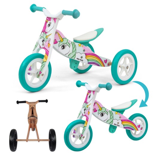 Велосипед для балансування Milly Mally Look Unicorn 2в1