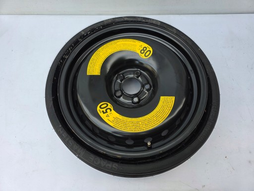 Galet tendeur courroie Roue de secours Roue de secours AUDI Q5 80A FY Roue de secours 6JX18H2 ET24
