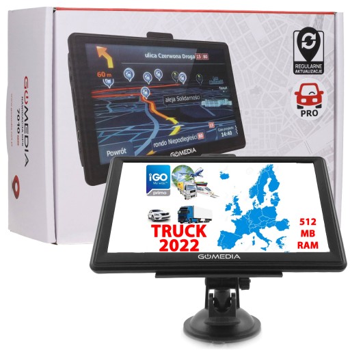 Навігація GPS7010 iGO Primo TIR TRUCK 7 512MB BR6